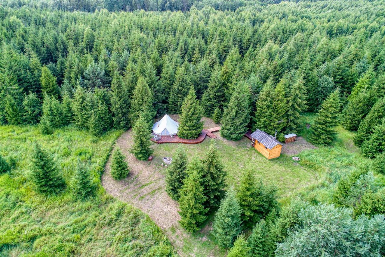 ホテル Kuusehaldja Glamping Kohila エクステリア 写真