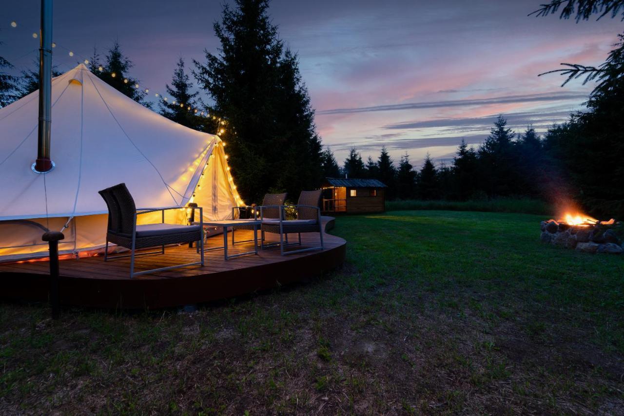 ホテル Kuusehaldja Glamping Kohila エクステリア 写真